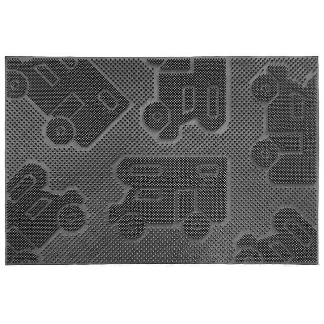 Fußmatte ARISOL Schwarz 60x40 cm – Camper Mat