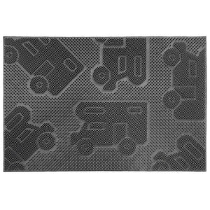 Fußmatte ARISOL Schwarz 60x40 cm – Camper Mat