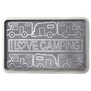 Fußmatte ARISOL schwarz 60x40 cm – Zeltteppich - 3