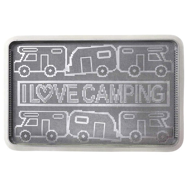 Fußmatte ARISOL schwarz 60x40 cm – Zeltteppich - 3