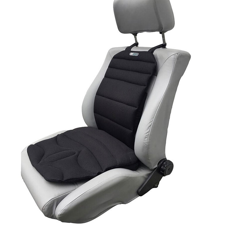 Ganzsitzauflage SITBACK BASIC light – schwarz