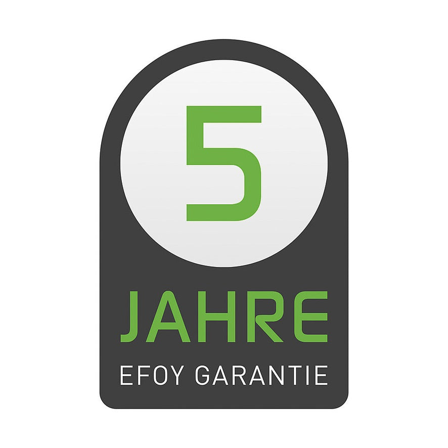 Garantiezertifikat EFOY 5 Jahre für Brennstoffzelle