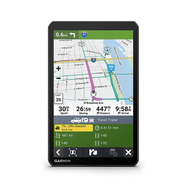 GARMIN Navigation 795 MT-D Camper Navi fahrzeugspezifisch schwarz 7 bis 10 Zoll - 4