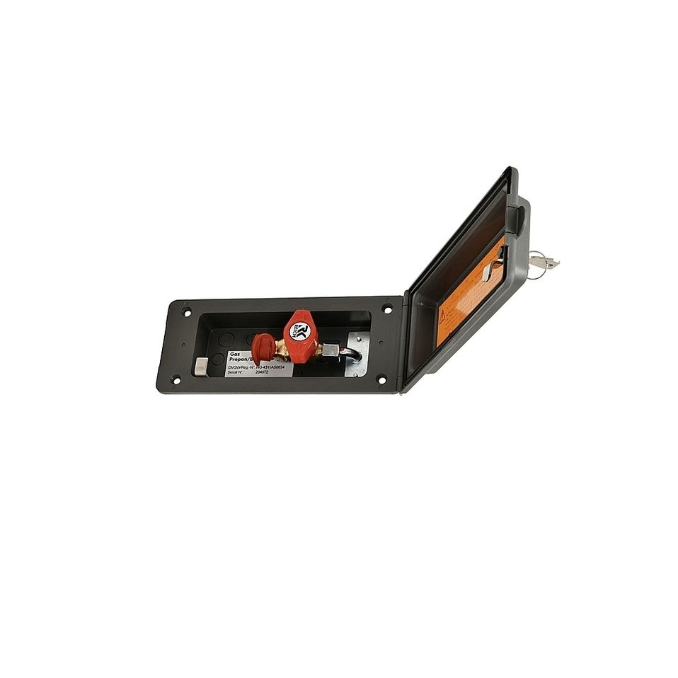 Gas-Außensteckdose grau 8 mm | WaterSolution