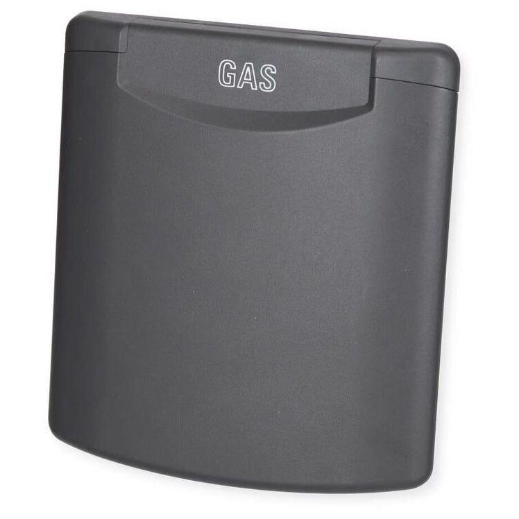 Gas-Außensteckdose mit Magnetverschluss