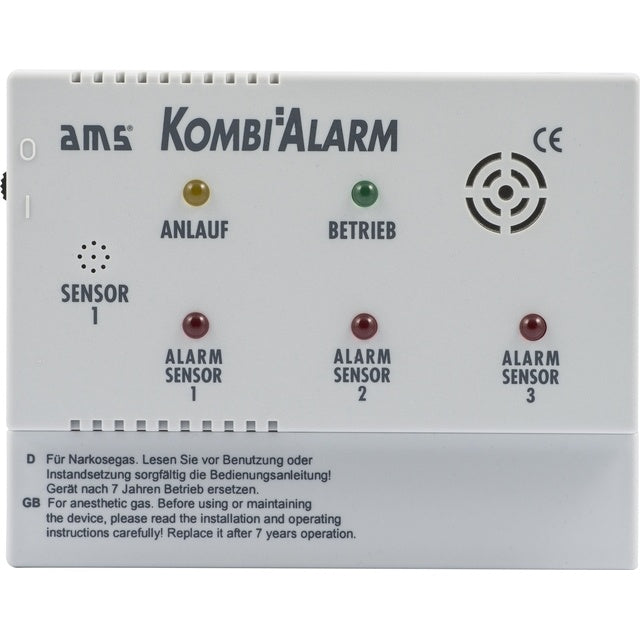 Gasalarmgerät AMS Kombi Alarm - Doppel-Alarmgerät