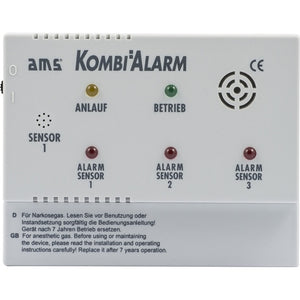 Gasalarmgerät AMS Kombi Alarm - Doppel-Alarmgerät - 2