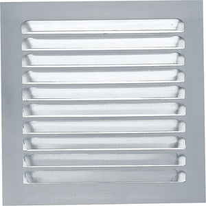 Gasflaschen-Entlüftungsgitter 23x23 cm aus Aluminium