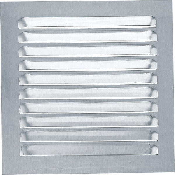 Gasflaschen-Entlüftungsgitter 23x23 cm aus Aluminium