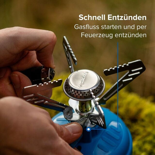 Gaskocher STOVE CAMPING 206 S – kompakt & robust - 3