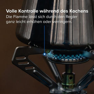 Gaskocher STOVE CAMPING 206 S – kompakt & robust - 4