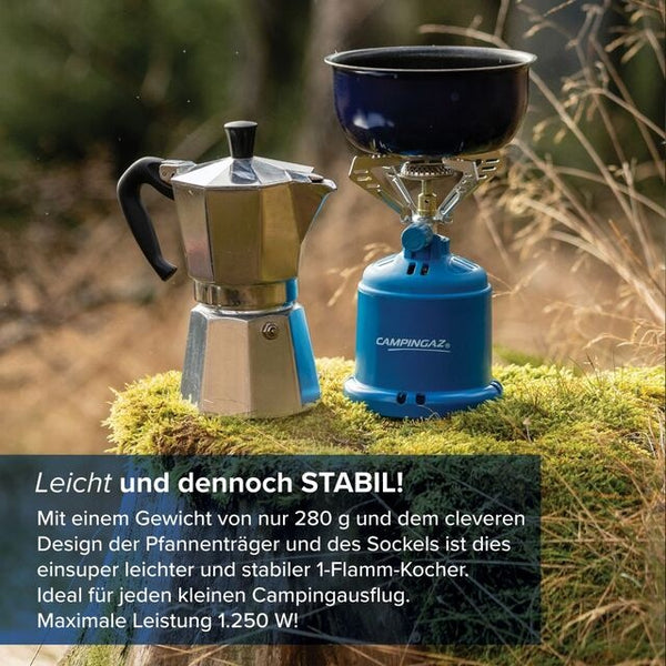 Gaskocher STOVE CAMPING 206 S – kompakt & robust - 5