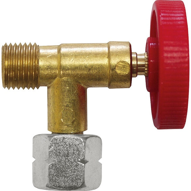 Gasmengenventil G 1/4 LH-ÜM x G 1/4 LH-KN