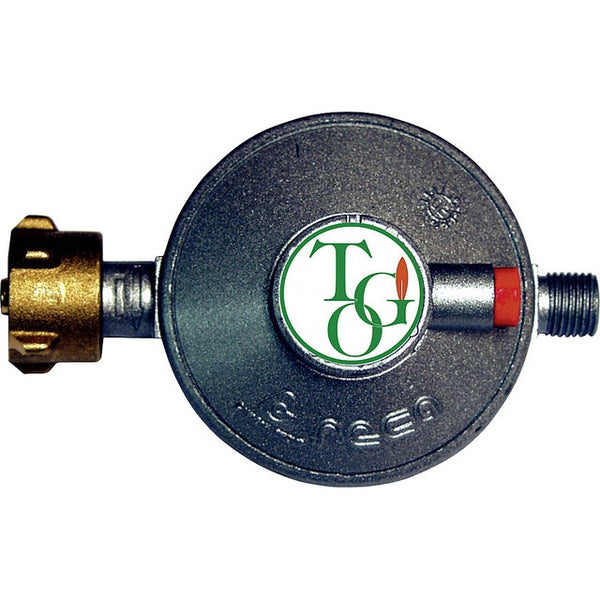 Gasregler TGO 50 mbar 1,5 kg/h KLF x G 1/4 LH-KN