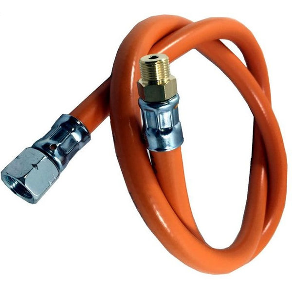 Gasschlauch 100 cm G 1/4 LH-ÜM x 7/16 x28