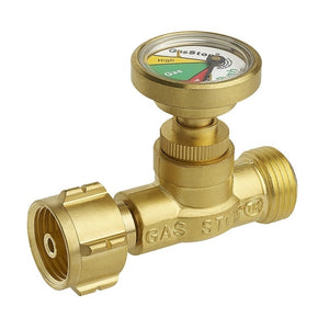 GasStop Notschlussarmatur für Propangasflaschen