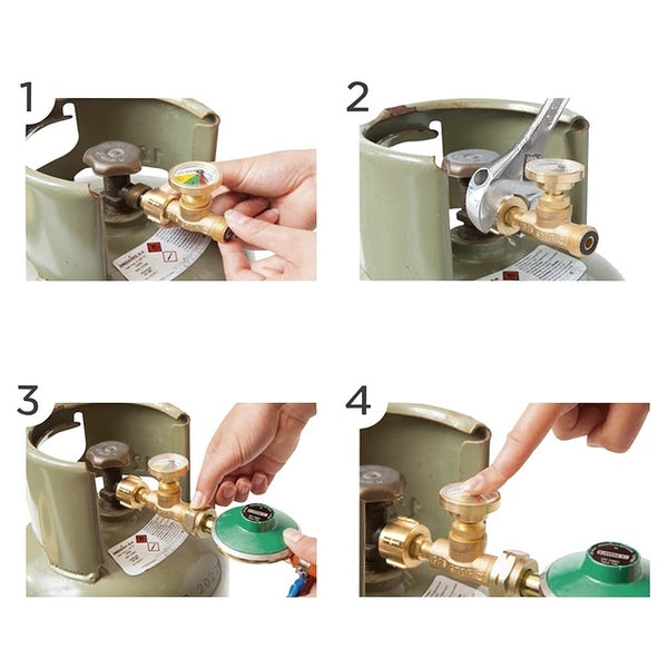 GasStop Notschlussarmatur für Propangasflaschen - 2