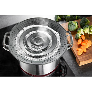 GEFU BOLLO Überkochschutz Silikon, grau