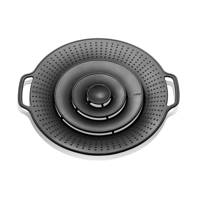 GEFU BOLLO Überkochschutz Silikon, grau