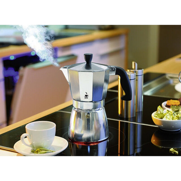 GEFU Lucino Espressokocher Alu – 3 Tassen - 2