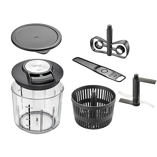 GEFU Speedwing Multizerkleinerer – Seilzug, schwarz - 2