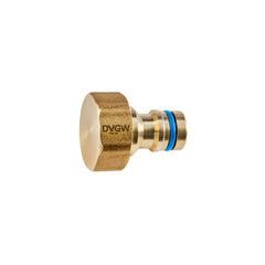 GEKA Verschlussstecker Trinkwasser DVGW Messing