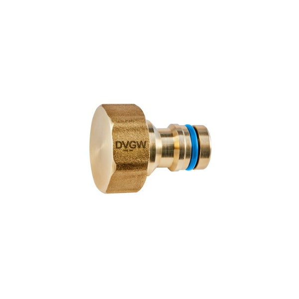 GEKA Verschlussstecker Trinkwasser DVGW Messing