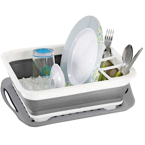 Geschirrabtropfer Brunner grau faltbar max 60 Zeichen