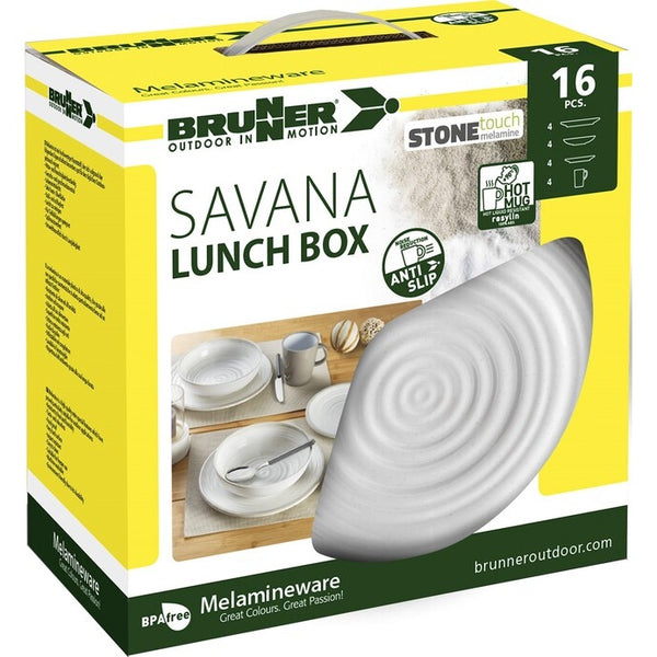 Geschirrset BRUNNER Lunch Box Savana 16-tlg. - 3