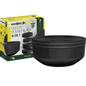 Geschirrset BRUNNER Odette 6 in 1 schwarz