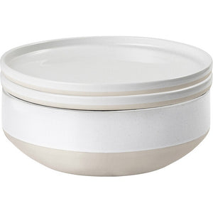 Geschirrset BRUNNER Odette 6 in 1, weiß/grau - 6