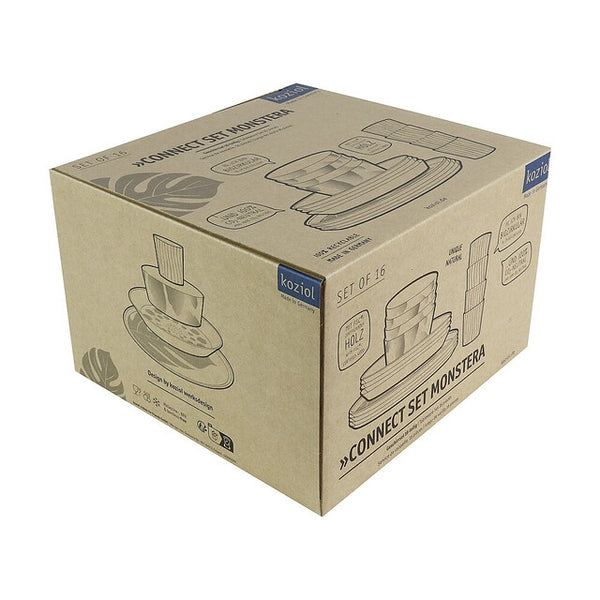 Geschirrset CONNECT MONSTERA 16-tlg. - 4