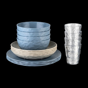 Geschirrset Göteborg 16-tlg. – koziol Organic - 2