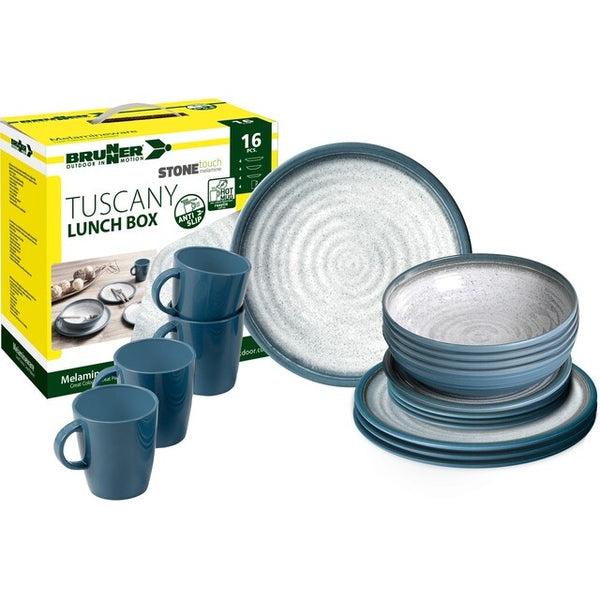 Geschirrset Melamin BRUNNER Tuscany 16-tlg. - 2