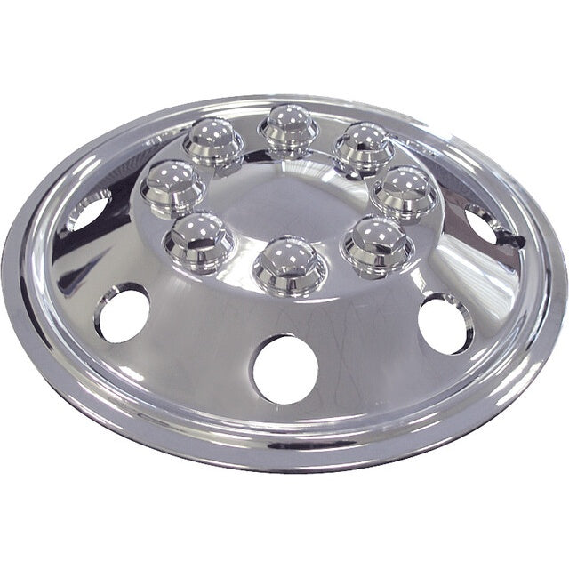 Gewölbte Radzierblende Milenco 16 Zoll chrom