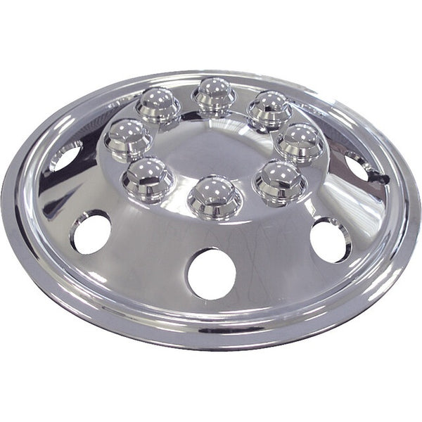 Gewölbte Radzierblende Milenco 16 Zoll chrom
