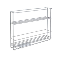 Gewürzregal In & Out Silber – klebend & ausziehbar