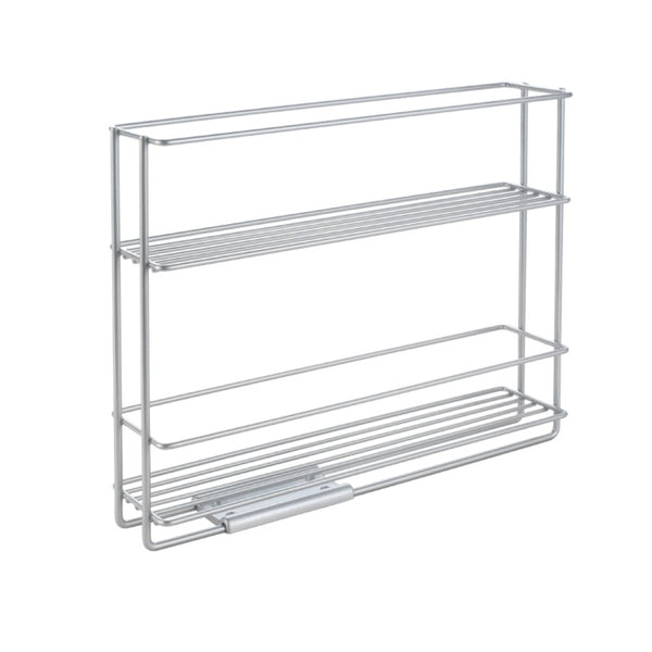 Gewürzregal In & Out Silber – klebend & ausziehbar