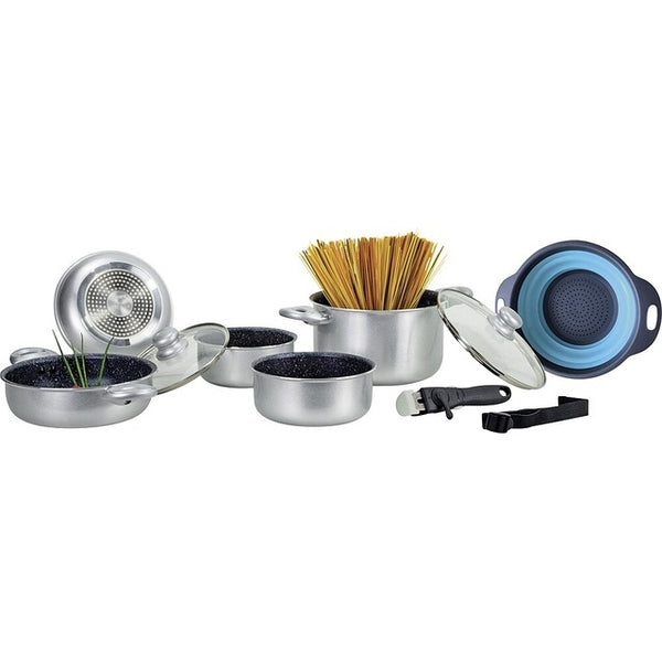 Gimex Silver Line Alu-Topfset 9-tlg. – Induktion - 2