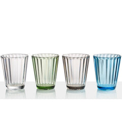 Gläser-Set BRUNNER Jazz 4-tlg. | Mehrfarbig und robust