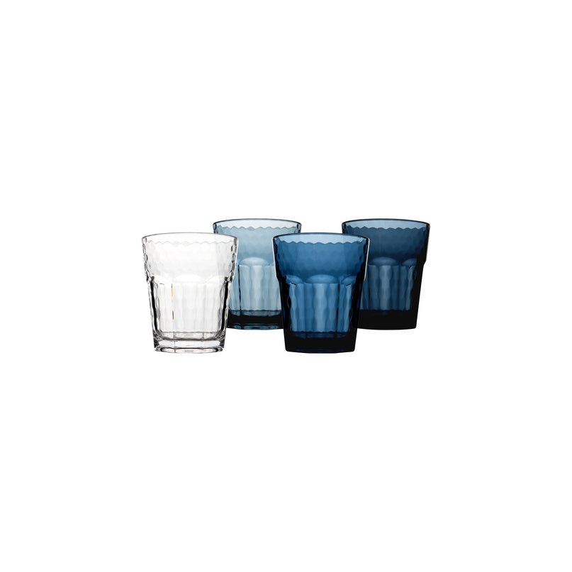 Gläserset Bo-Camp Mix and Match 4-tlg. blau