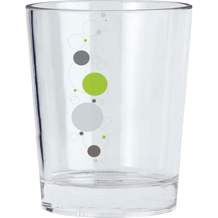 Glas SAN Brunner Space 300 ml in grau / lime