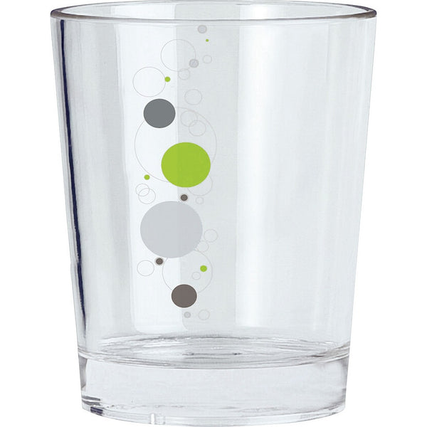 Glas SAN Brunner Space 300 ml in grau / lime