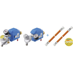 GOK Gasdruckregelanlage Caramatic SafeDrive Plus orange 1,5 kg/h 30 bis 50 mbar