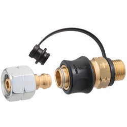 GOK Steckkupplungsset SKU-QR RVS8 Messing