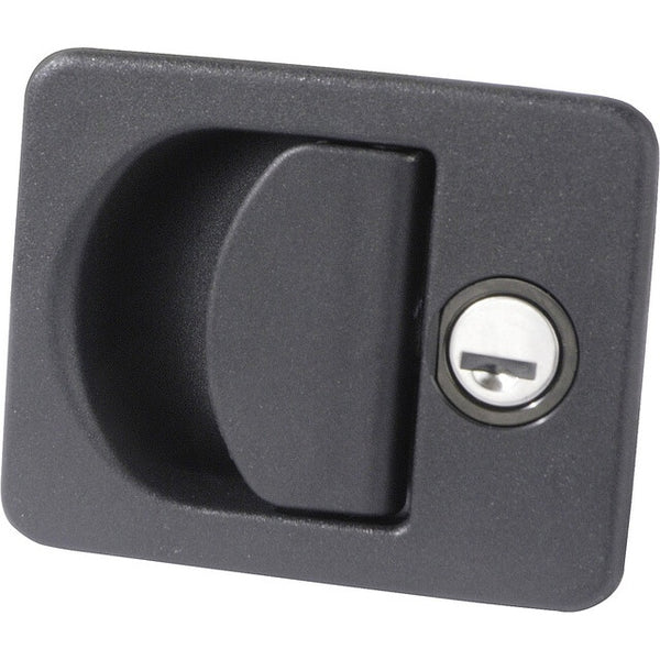 Griffmuldenschloss STS Oberholz Kubus, schwarz