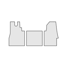 Gummifußmatte Renault Master (ab 07/2014) – universal