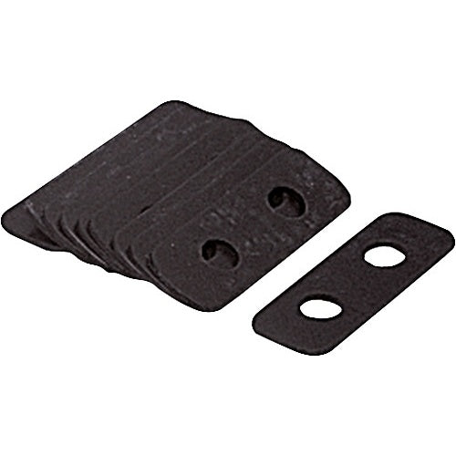 Gummiplatte 10 Stück – Schwarz von MEKUWA