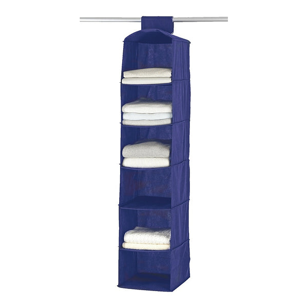 Hängeregal WENKO AIR - 6 Fächer blau