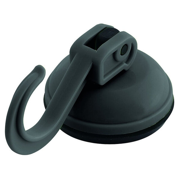 Haken Eurotrail mit Saugnapf 2er-Set - weiß